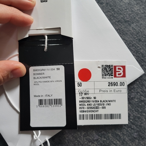 GIVENCHY Varsity Jacket, Size 50, US 40R - Picture 11 of 15